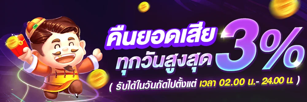 โปรโมชั่นคืนยอดเสีย FASTBET88 รายสัปดาห์